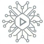 Logo biểu tượng công ty công nghệ sản xuất