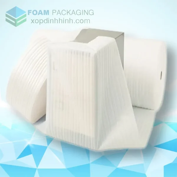 ứng dụng xốp PE Foam dạng cuộn