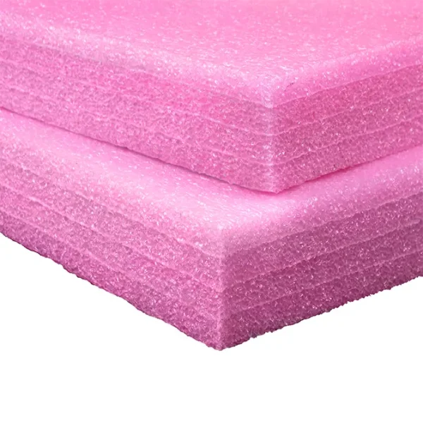 Tấm xốp PE-Foam chống tĩnh điện màu hồng