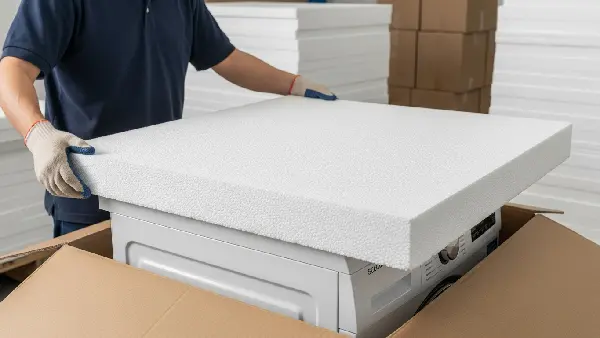 tam-xop-eps-dinh-hinh Tấm xốp EPS định hình trắng dùng bảo vệ linh kiện điện tử